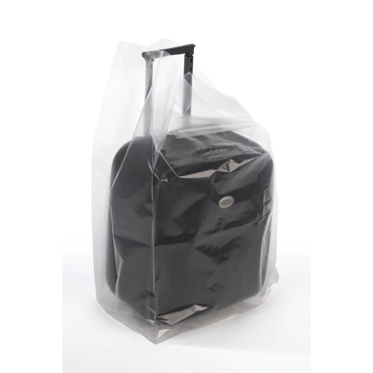 20" x 20" x 48" x 3 mil Clear Eco-Manufactured Plastic Side-Gusseted Bags (Case of 100)