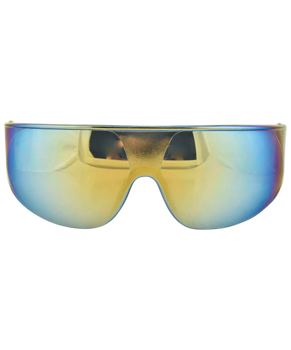 4 A.M. Pink Shield Sunglasses