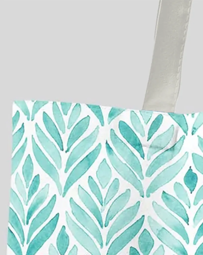 All Over Print Gusseted Grocery Tote Bag - Large