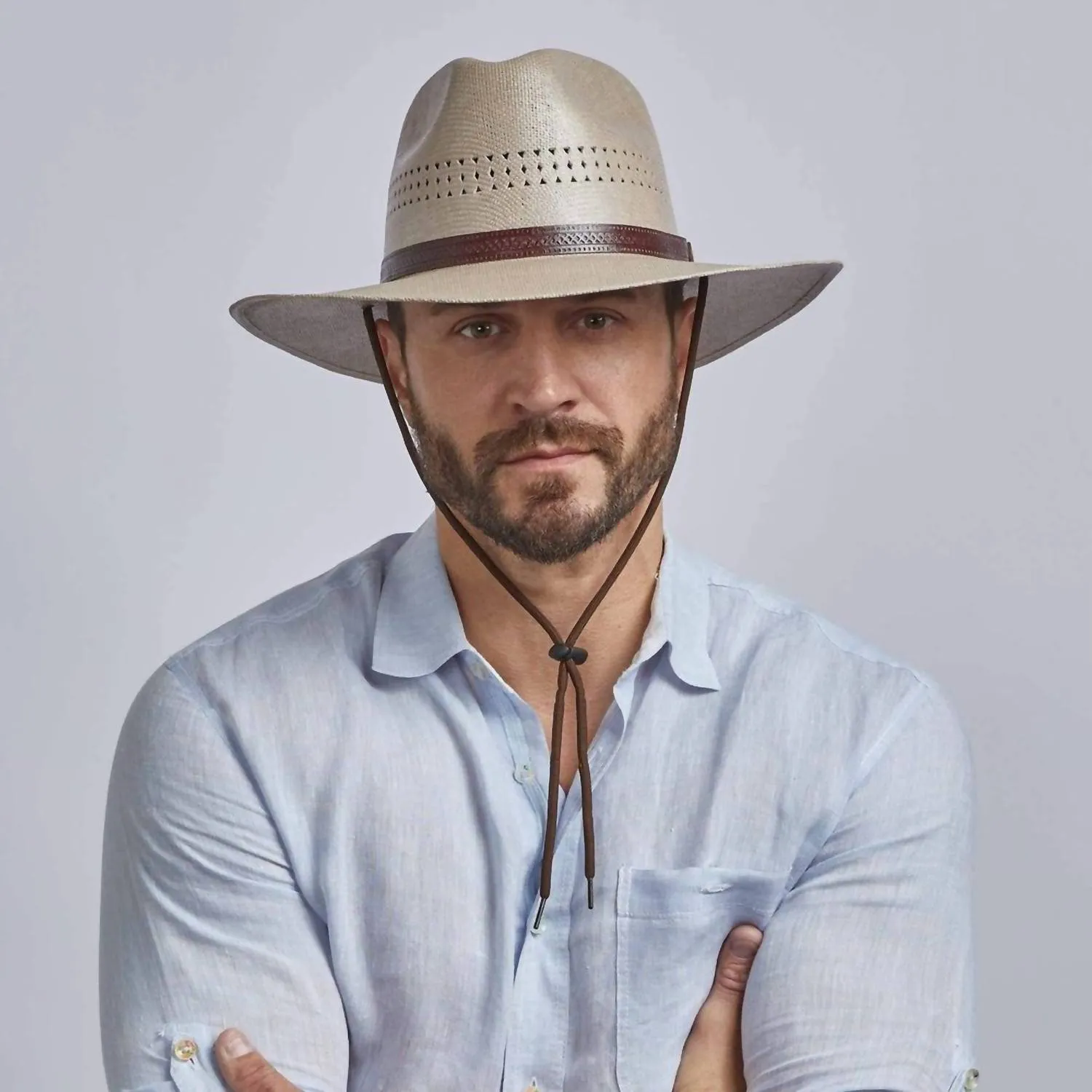 American Hat Makers - Men's Barcelona Wide Brim Hat