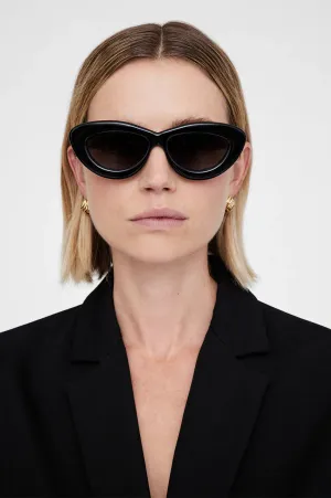 Anine Bing Alba Sunglasses - Black