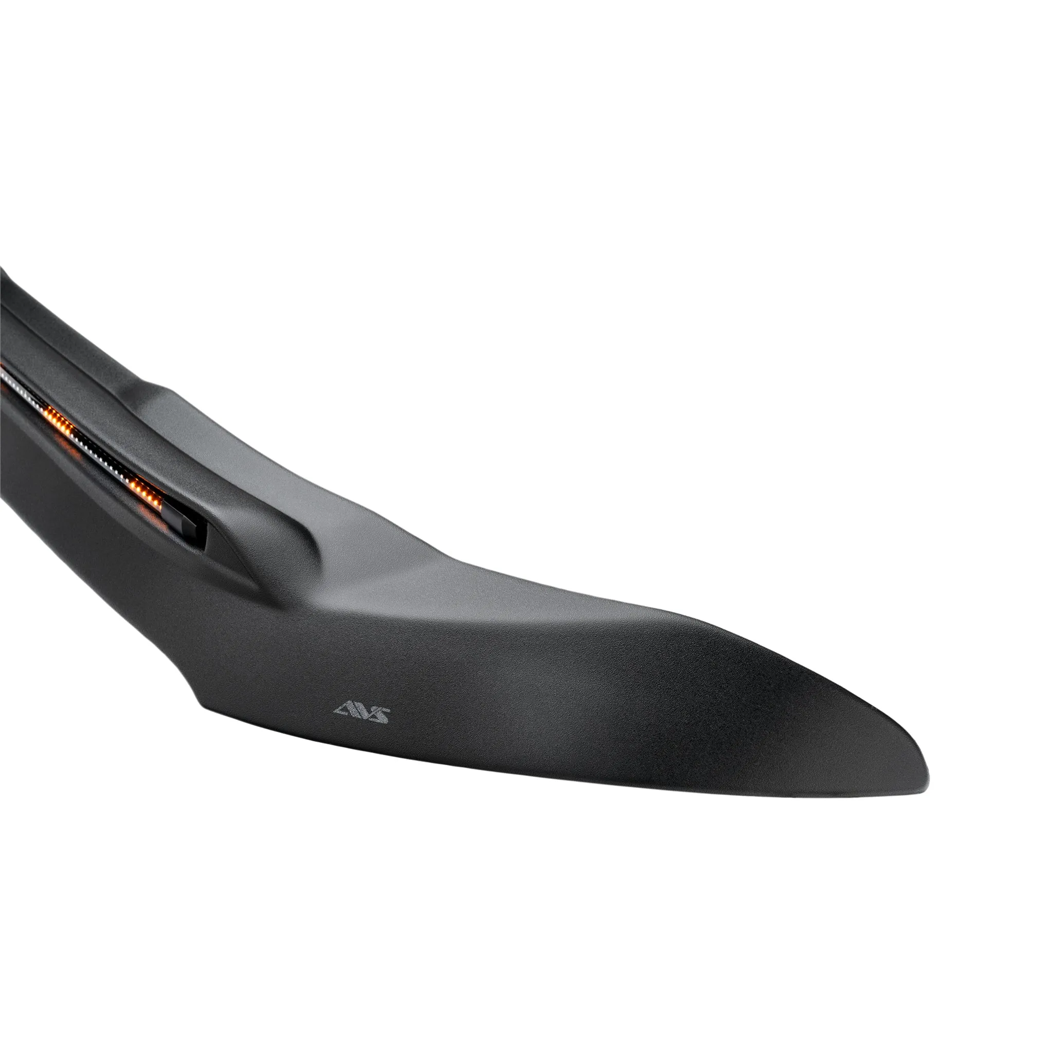 Auto Ventshade Aeroskin Lightshield Pro Bug Deflector - Black - Ford Midsize Truck 2019-22