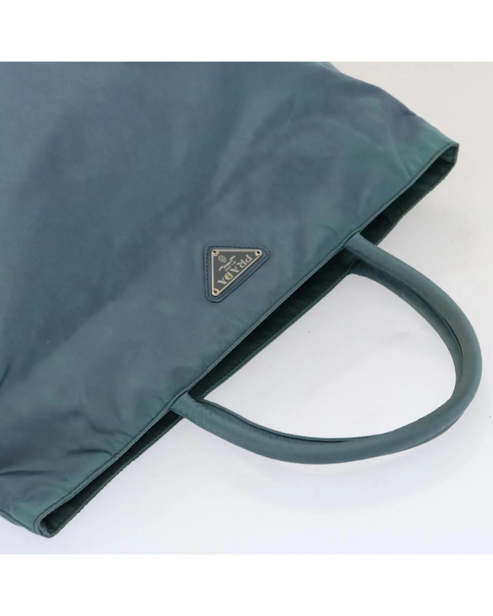 Blue Nylon Tote Bag - Italian Made
