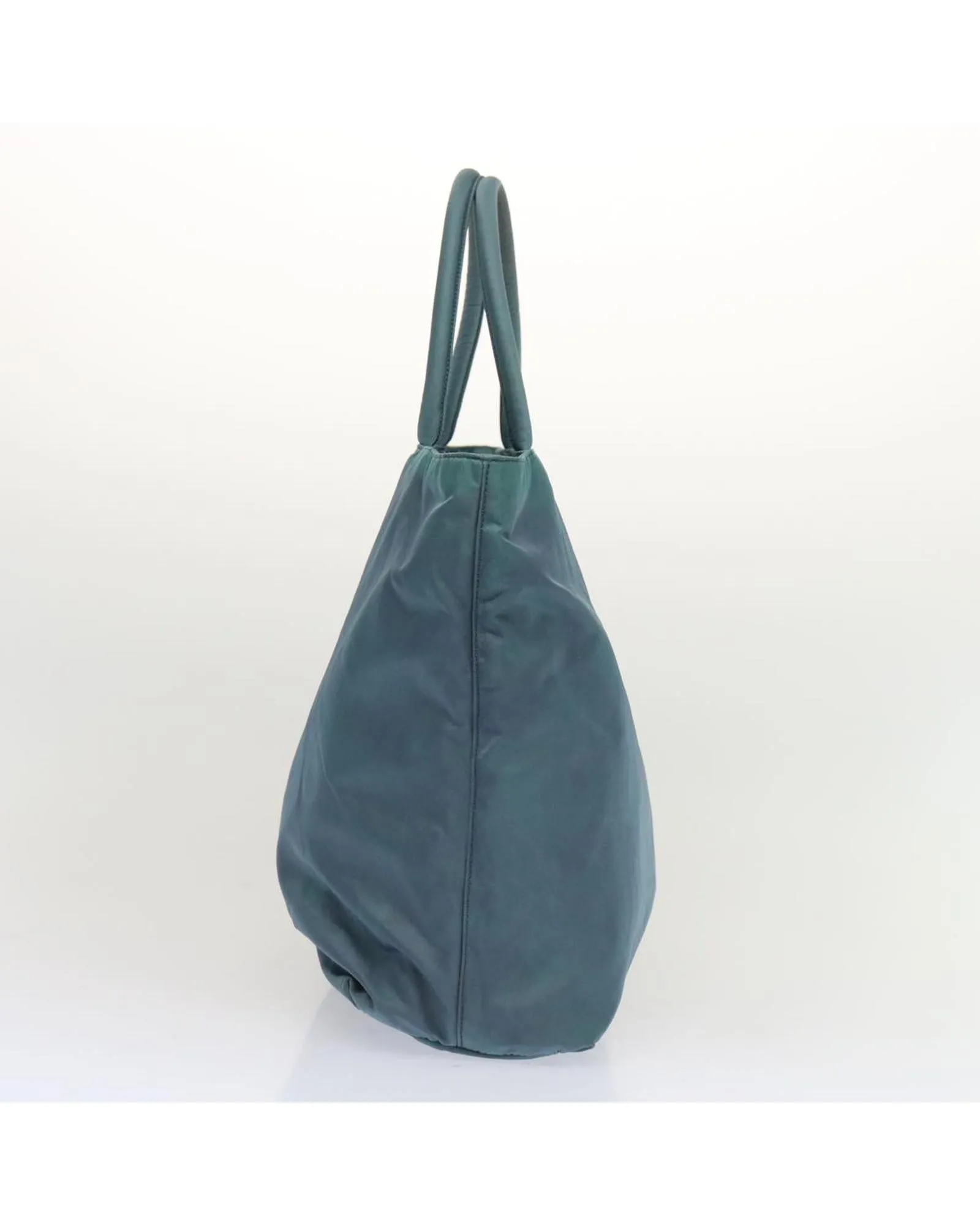 Blue Nylon Tote Bag - Italian Made