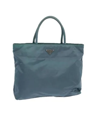 Blue Nylon Tote Bag - Italian Made