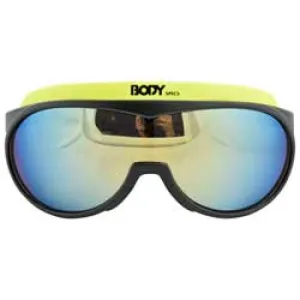 BODY SPECS Yellow Shield Sunglasses