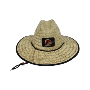 BRISBANE BRONCOS NRL STRAW HAT