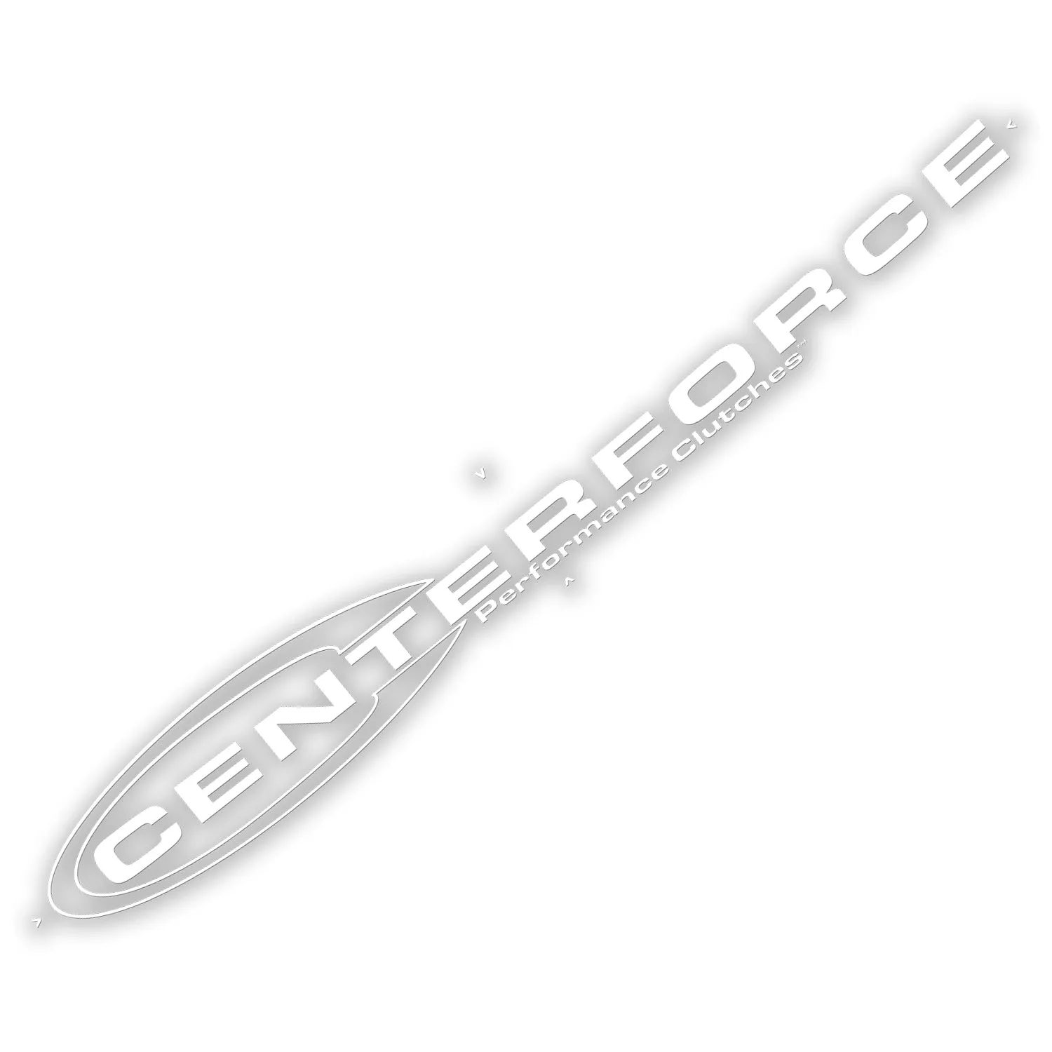 Centerforce PR081686W Centerforce(R) Guides and Gear, Exterior Decal