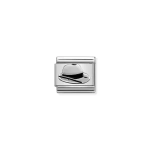 Classic Panama Hat Link - Silver - 330202/46