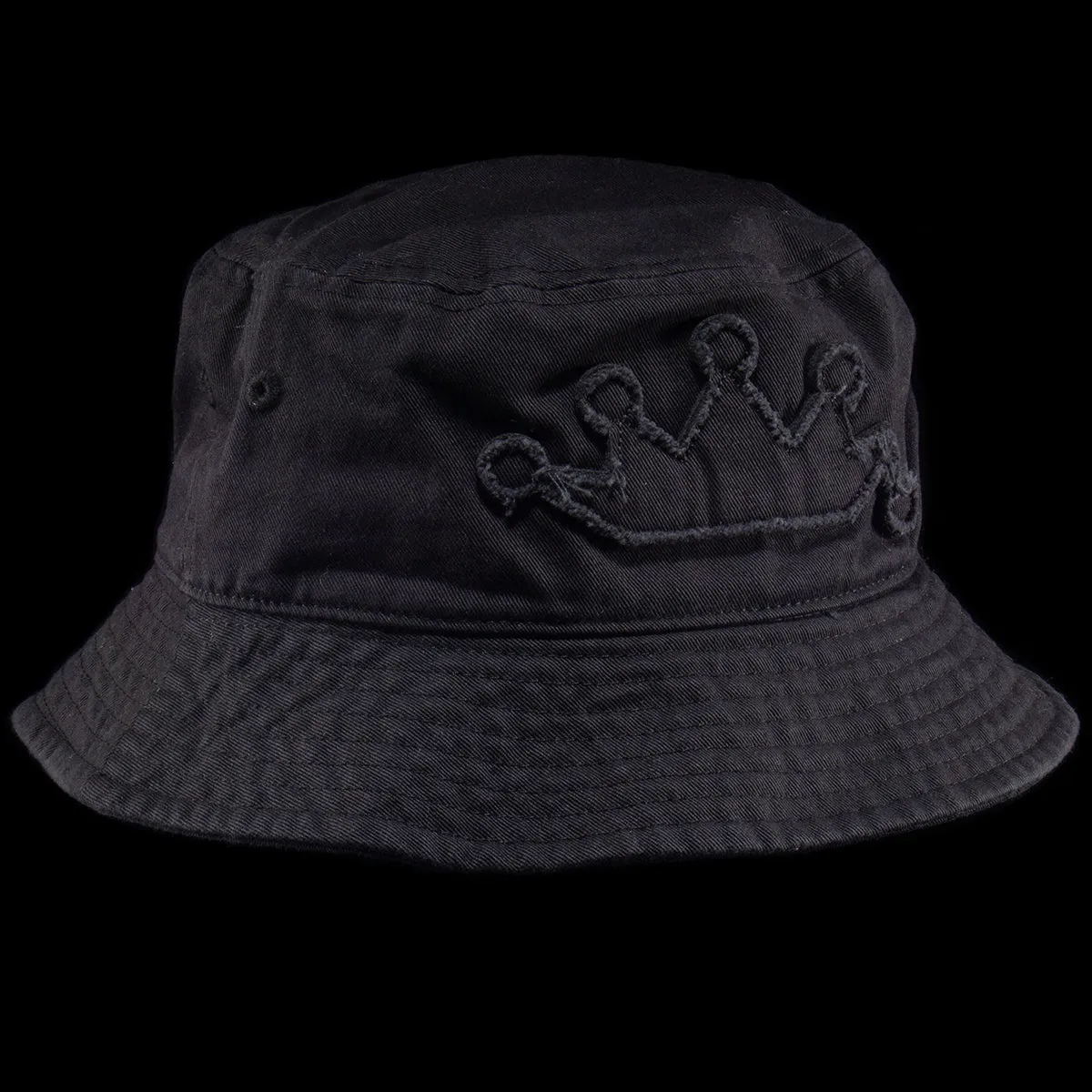 Crown Applique Bucket Hat