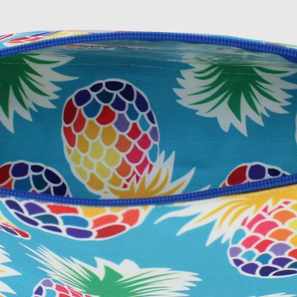 Cubs Turquoise Pineapple Large Pouch