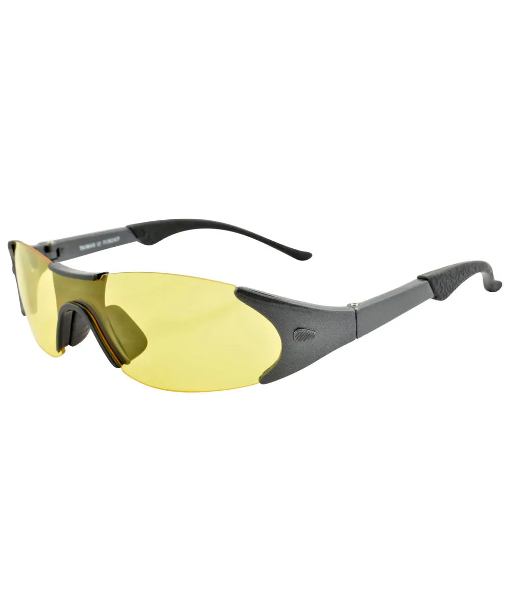 CYCLO Yellow Sports Sunglasses