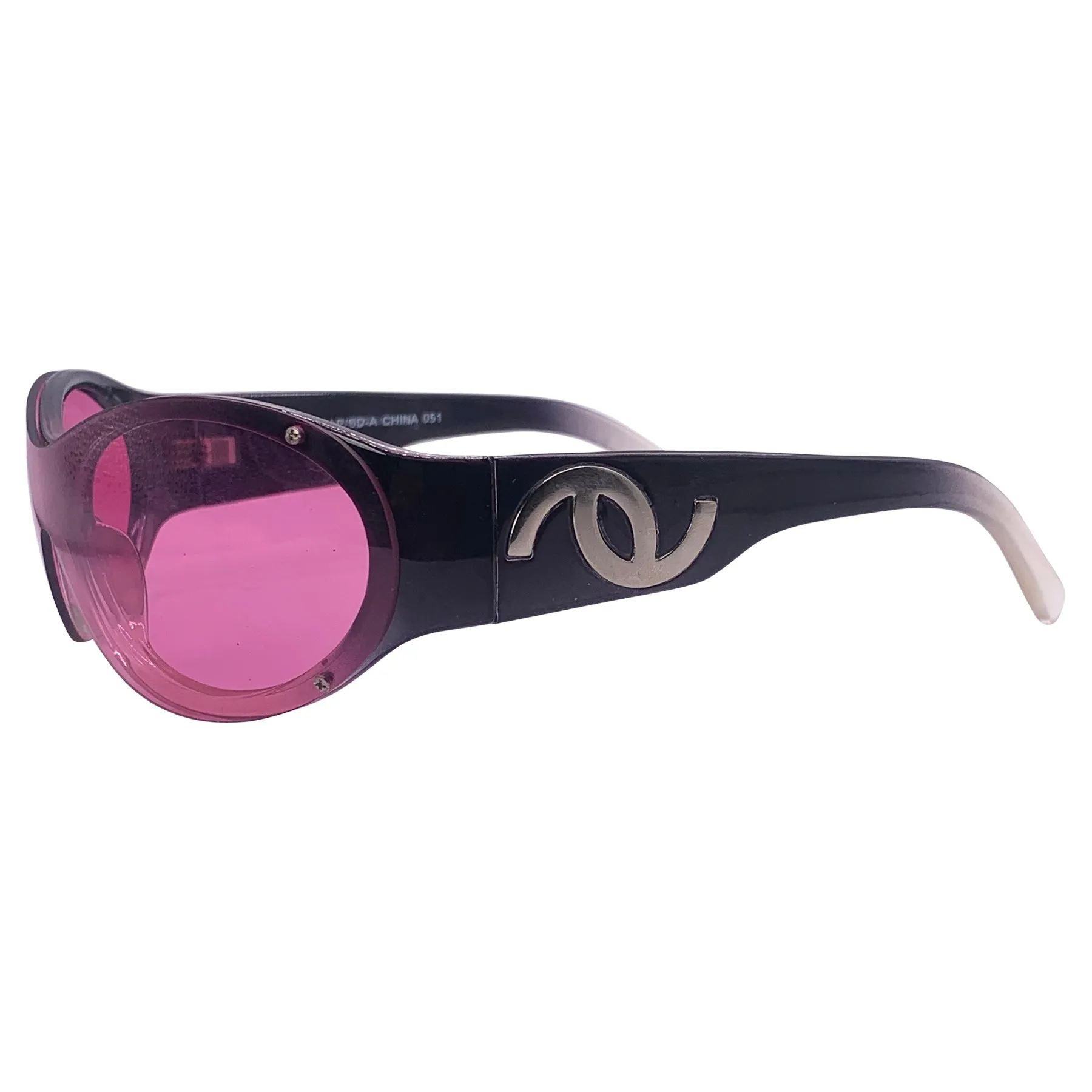 DELUSIONAL Round Y2K Sunglasses