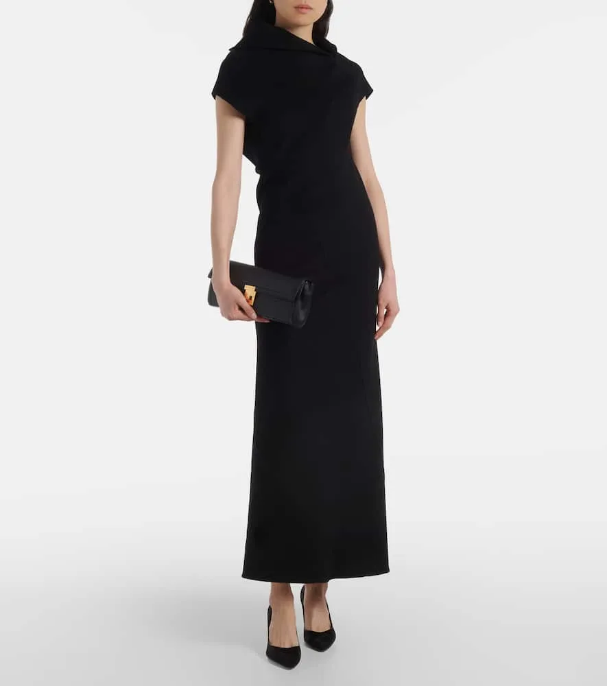 DeMellier Seville Mini leather clutch