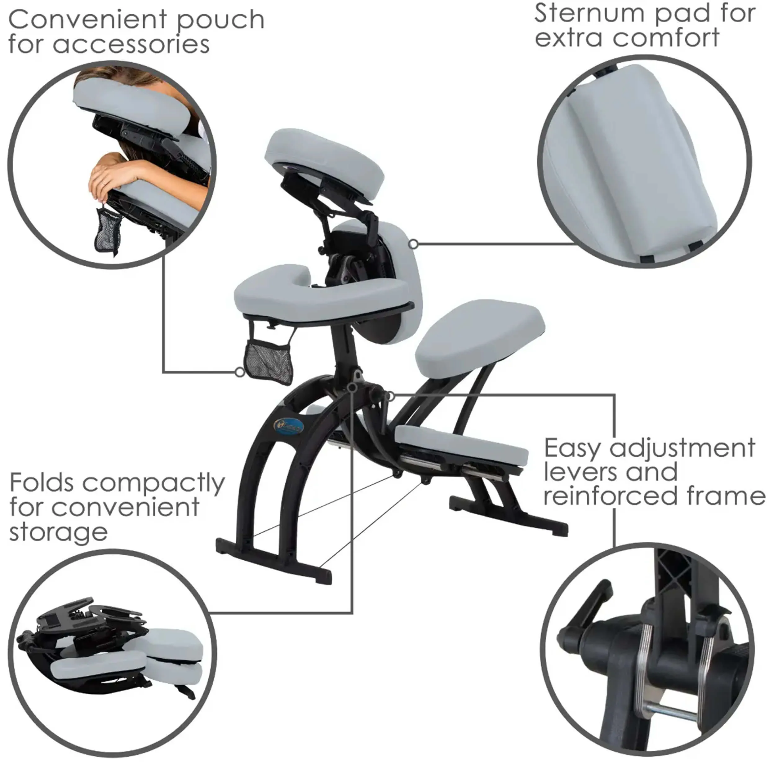 EarthLite Avila II Massage Chair Package