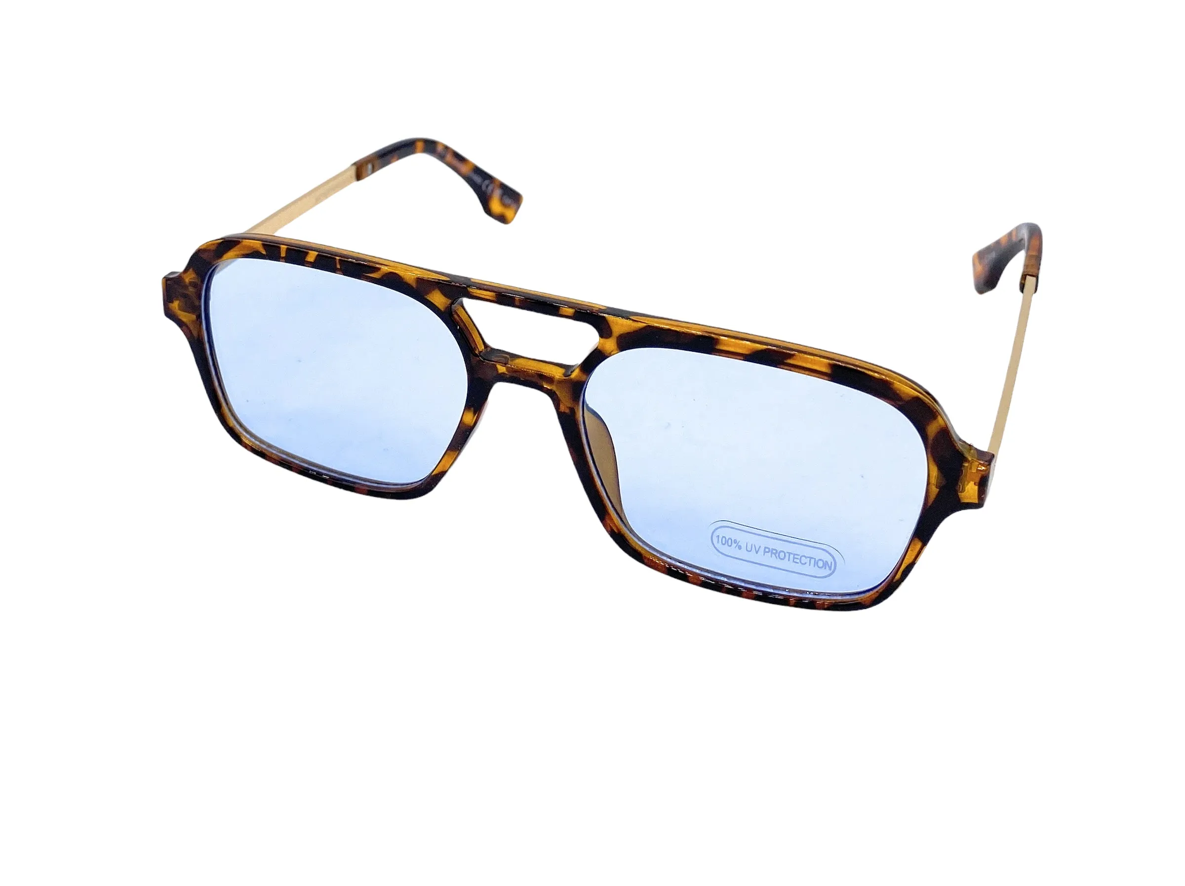 Empire Cove Aviator Sunglasses Retro Stylish Double Bridge UV Protection Driving
