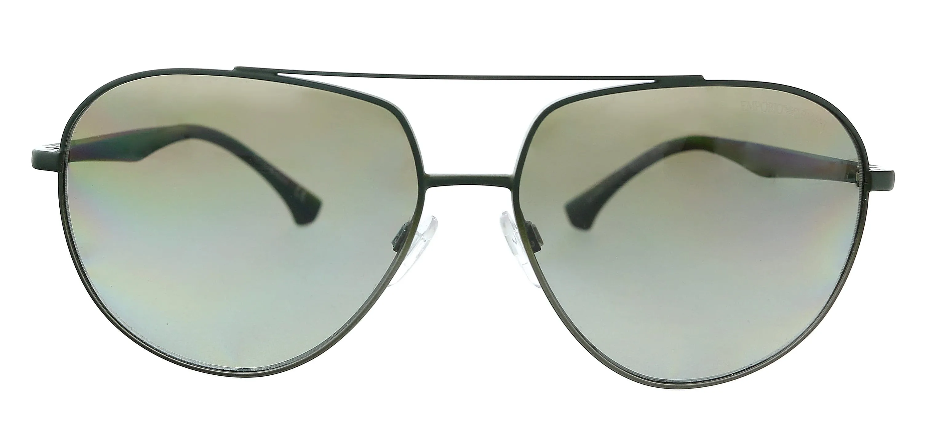 Emporio Armani 0EA2096 33188E Matte Green Aviator Sunglasses