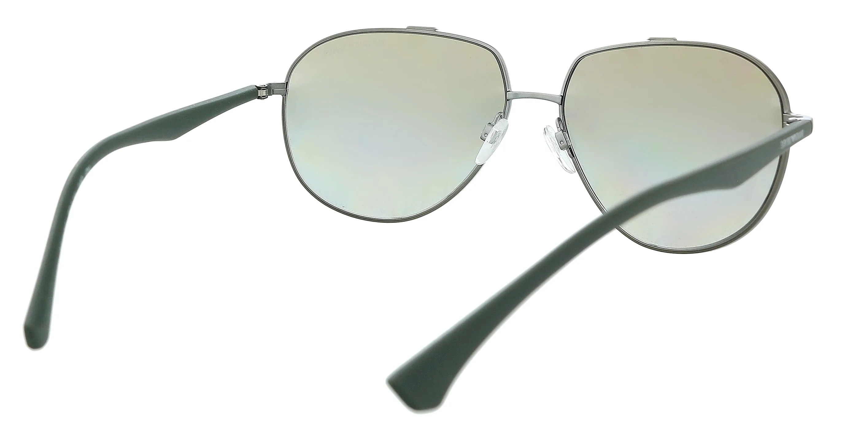 Emporio Armani 0EA2096 33188E Matte Green Aviator Sunglasses
