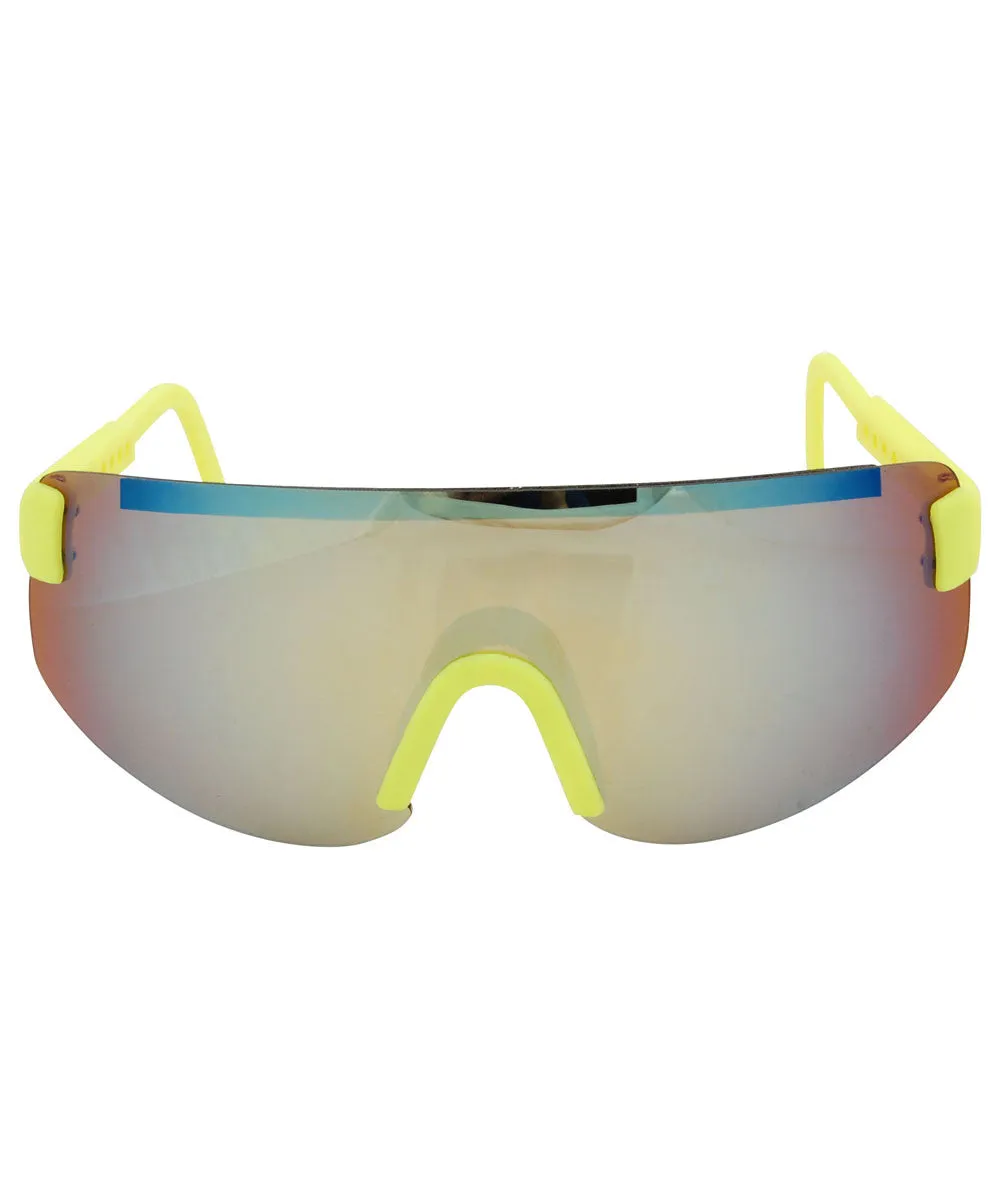 FRESH Yellow Shield Sunglasses