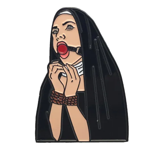 Geeky Dommes and Subs Enamel Pins