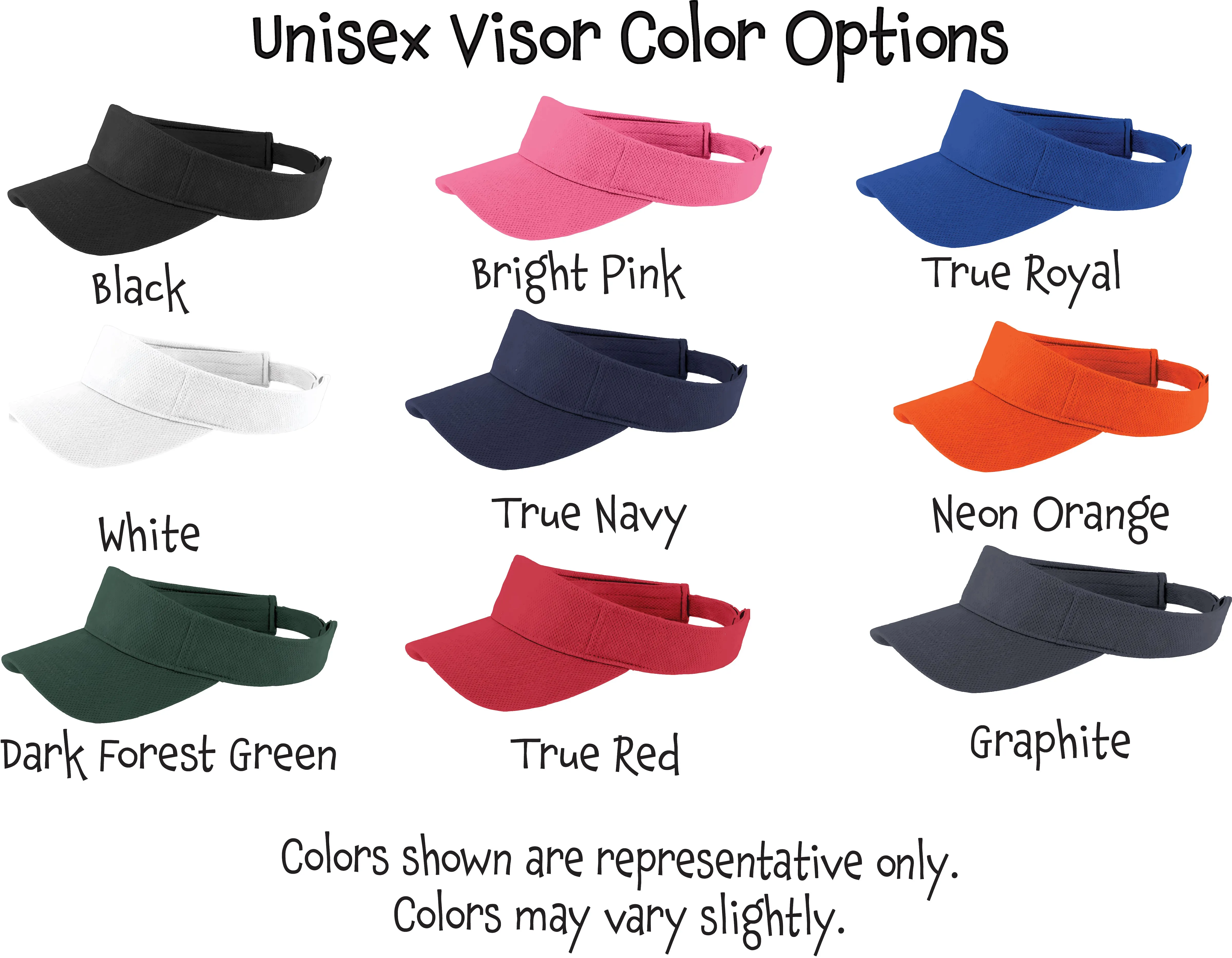 Green Pickleball (Customizable) | Pickleball Visors | Moisture Wicking 100% Polyester