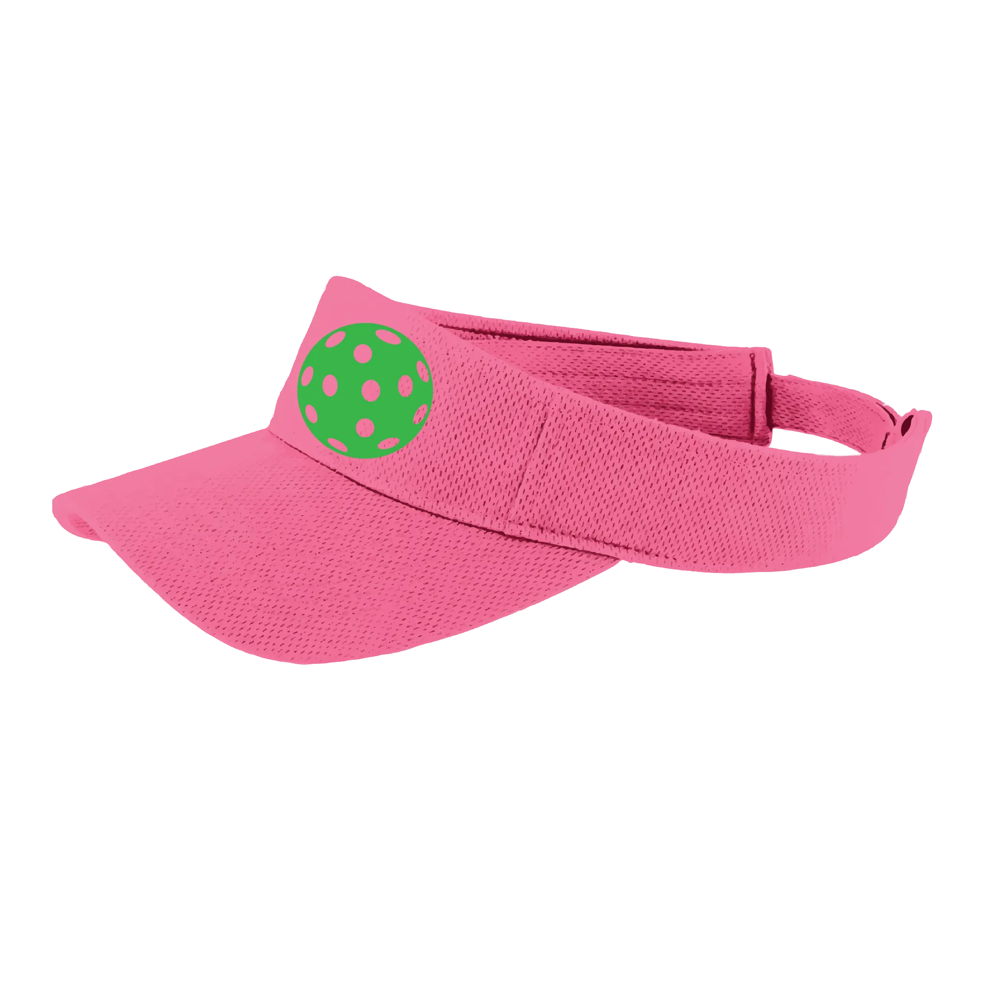 Green Pickleball (Customizable) | Pickleball Visors | Moisture Wicking 100% Polyester