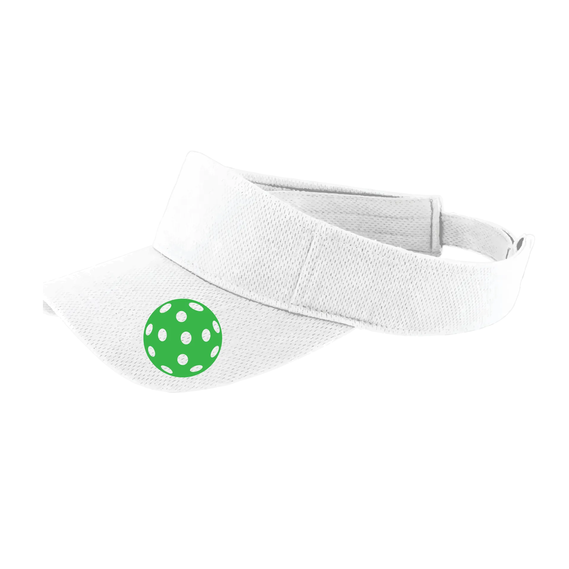 Green Pickleball (Customizable) | Pickleball Visors | Moisture Wicking 100% Polyester