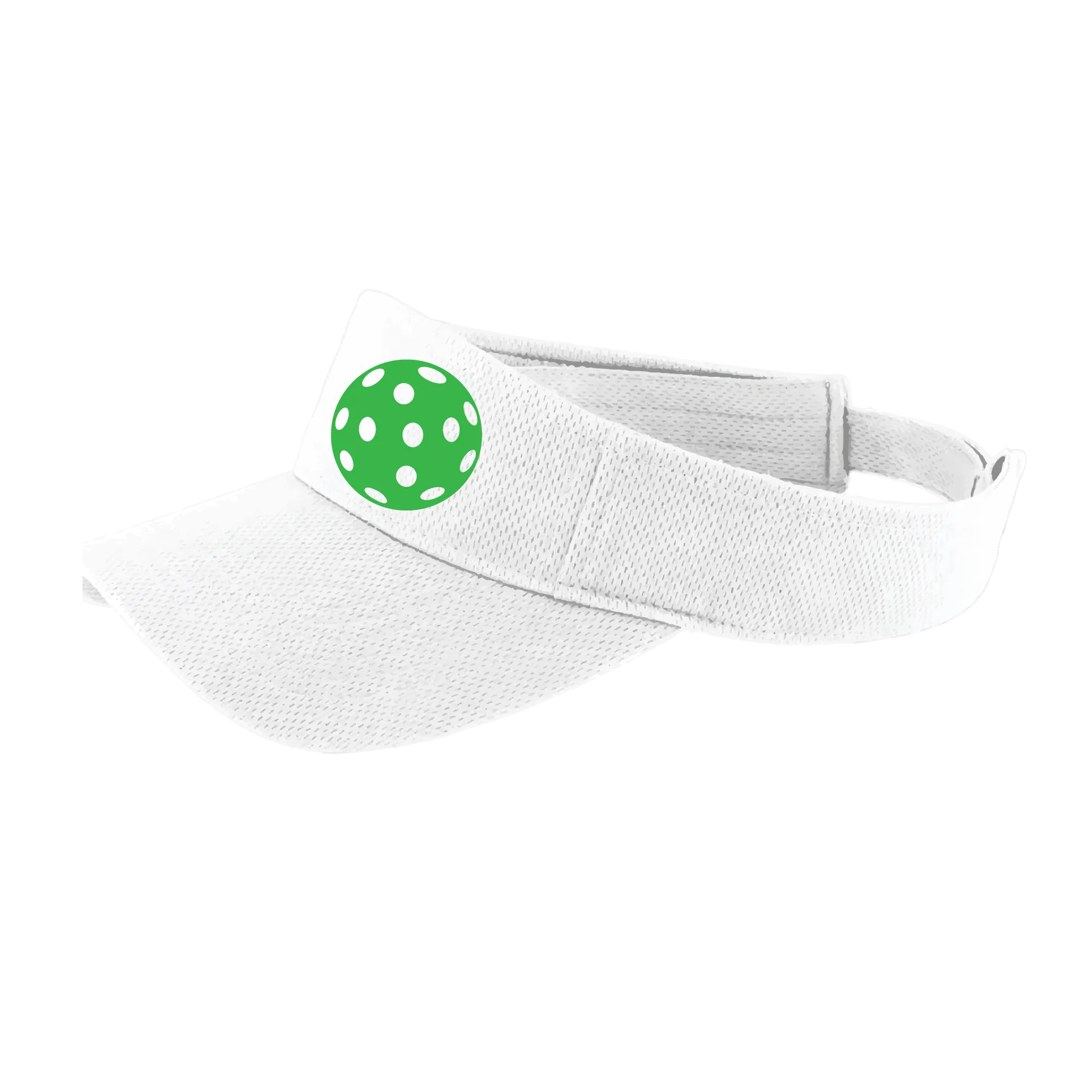 Green Pickleball (Customizable) | Pickleball Visors | Moisture Wicking 100% Polyester