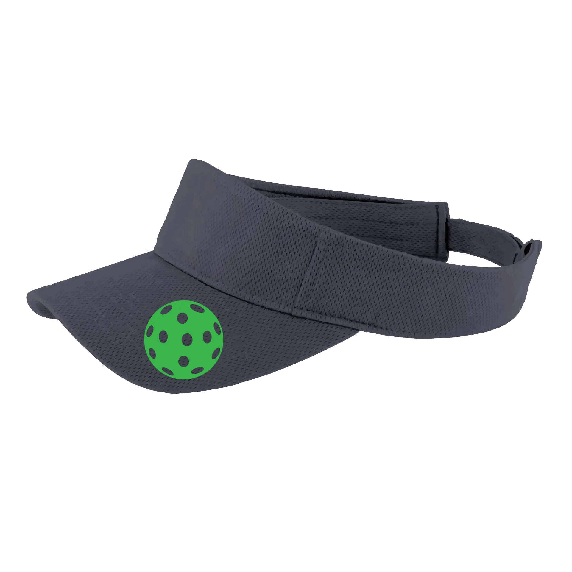 Green Pickleball (Customizable) | Pickleball Visors | Moisture Wicking 100% Polyester