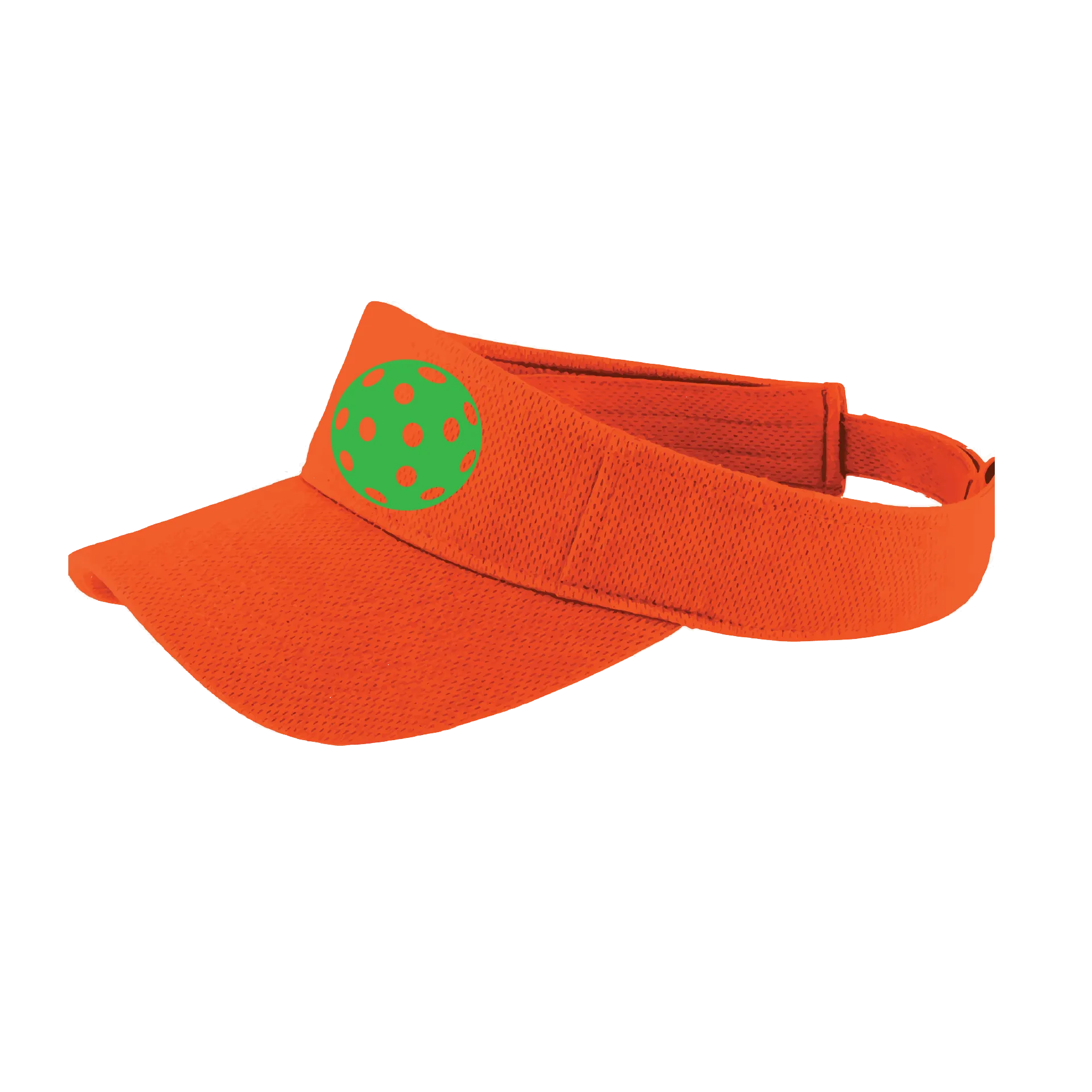 Green Pickleball (Customizable) | Pickleball Visors | Moisture Wicking 100% Polyester