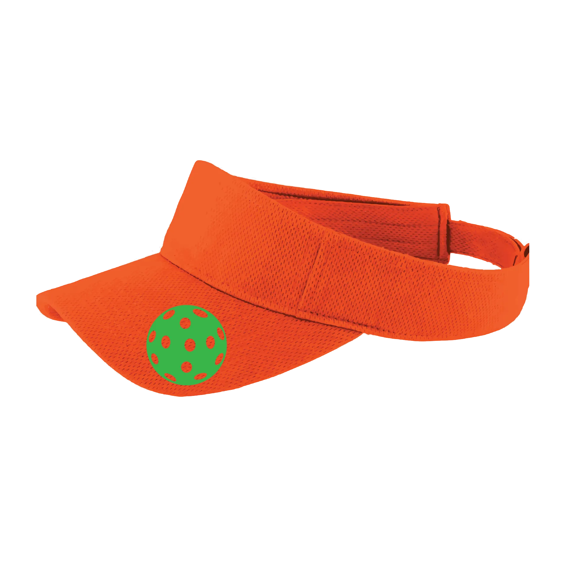 Green Pickleball (Customizable) | Pickleball Visors | Moisture Wicking 100% Polyester