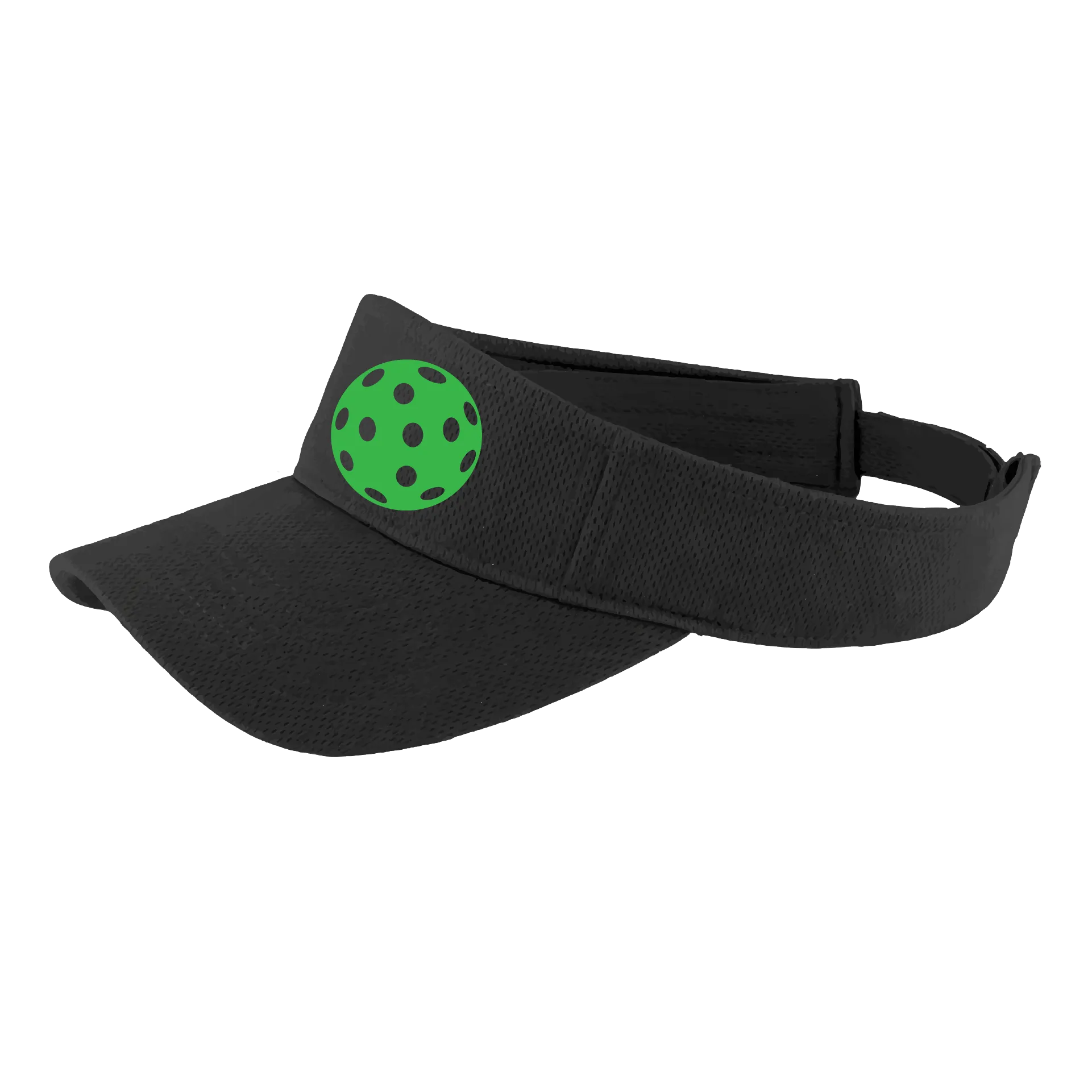 Green Pickleball (Customizable) | Pickleball Visors | Moisture Wicking 100% Polyester