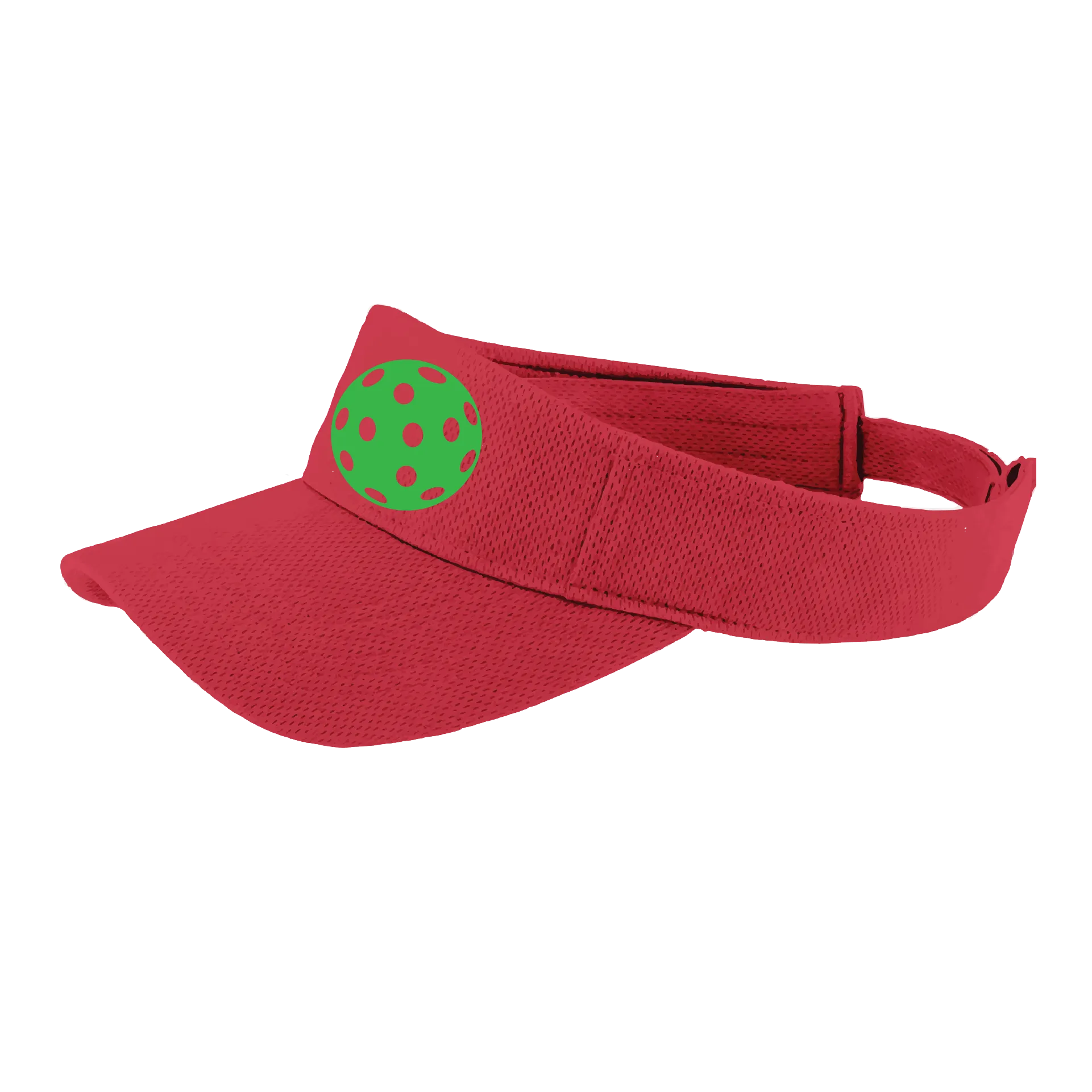 Green Pickleball (Customizable) | Pickleball Visors | Moisture Wicking 100% Polyester