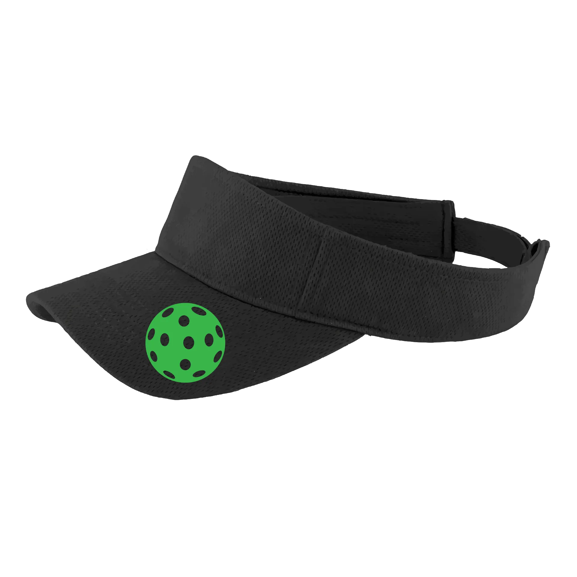 Green Pickleball (Customizable) | Pickleball Visors | Moisture Wicking 100% Polyester