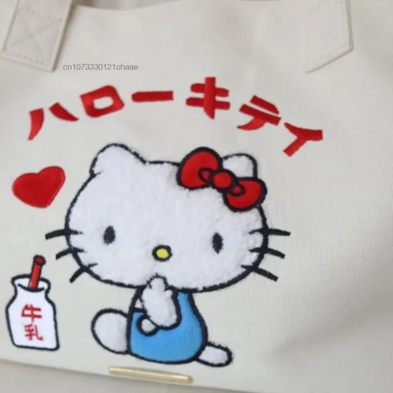 Kawaii Hello Kitty Canvas Shoulder Bag