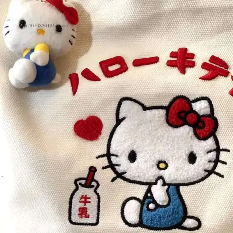 Kawaii Hello Kitty Canvas Shoulder Bag