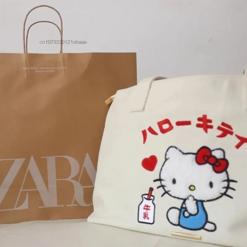 Kawaii Hello Kitty Canvas Shoulder Bag