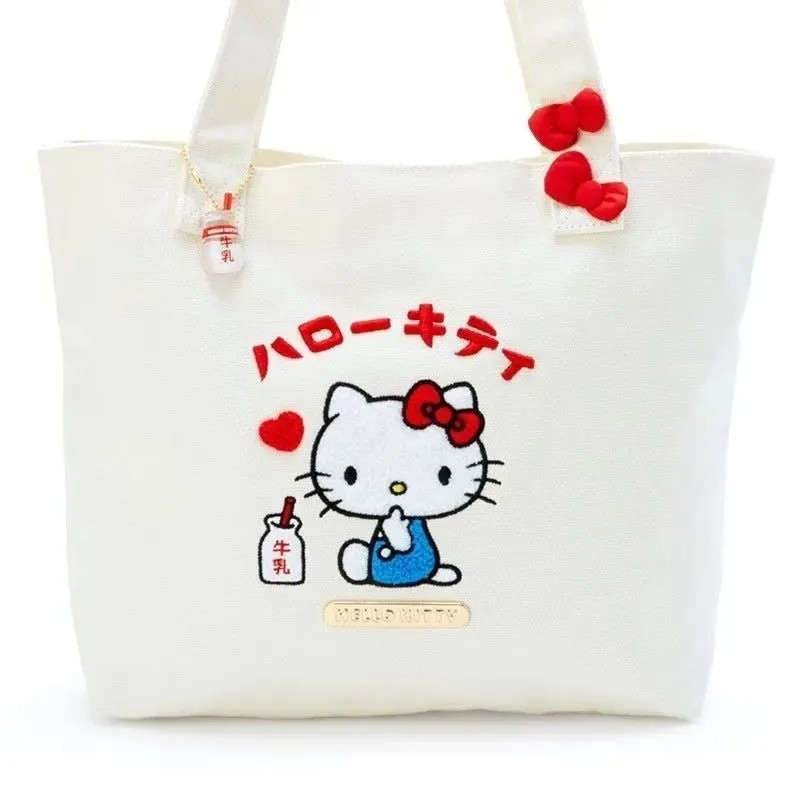 Kawaii Hello Kitty Canvas Shoulder Bag