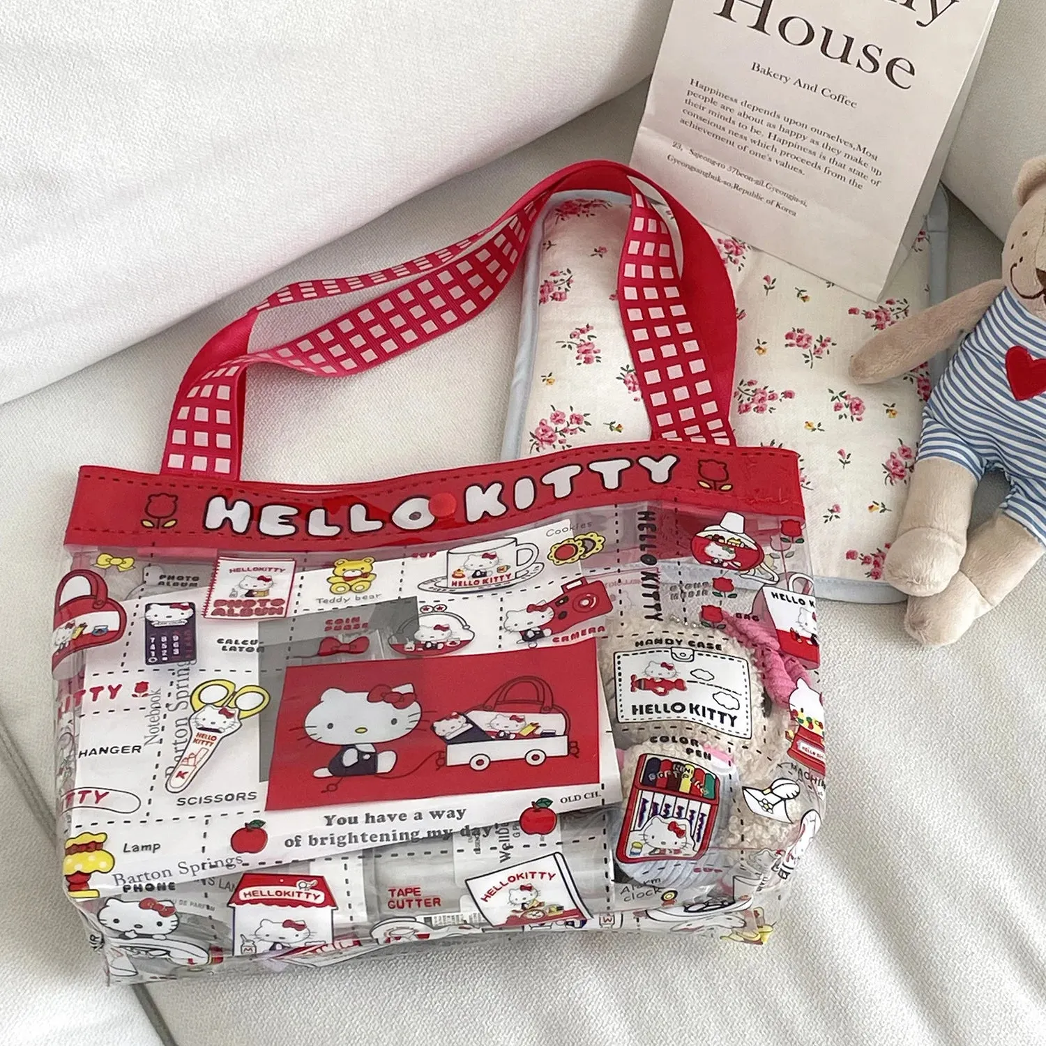 Kawaii Hello Kitty Storage Bag