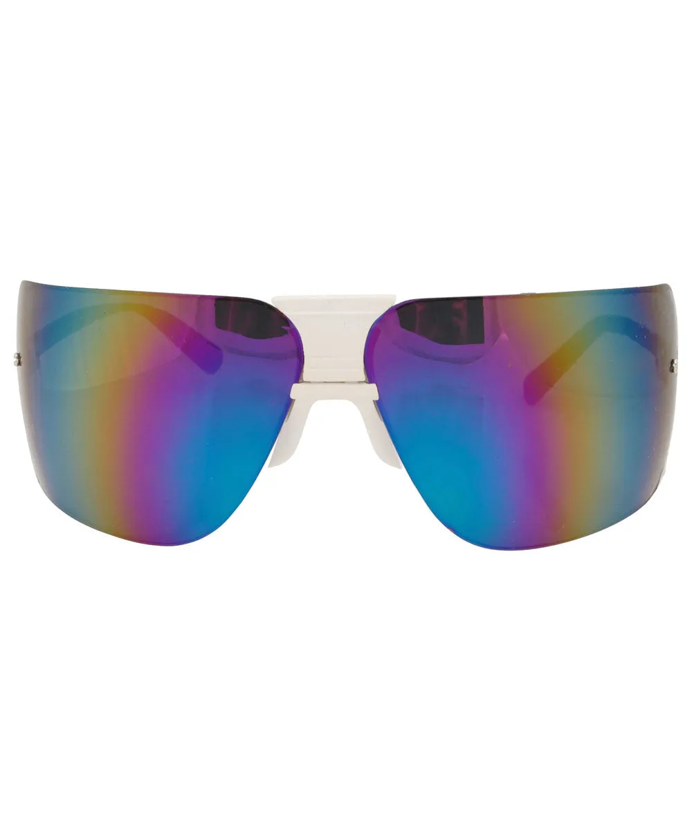 LA WOMAN White/rainbow