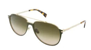 Lanvin LNV117S 319 Full Rim Khaki Aviator  Sunglasses