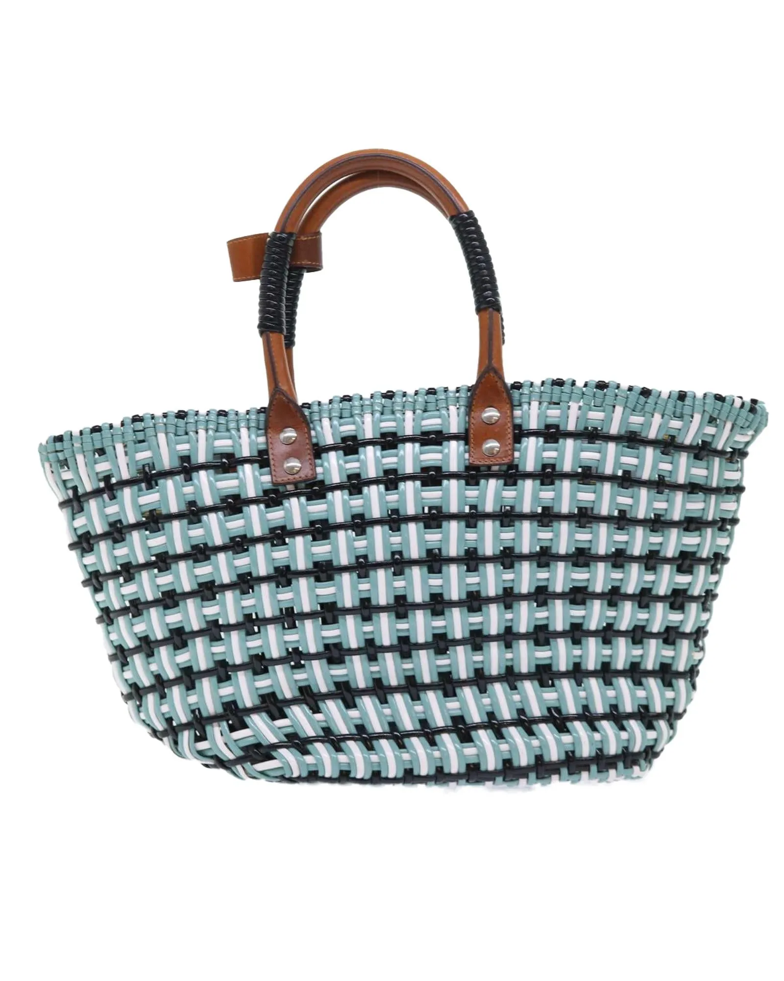 Leather Tote Bag with Powanie Accessory