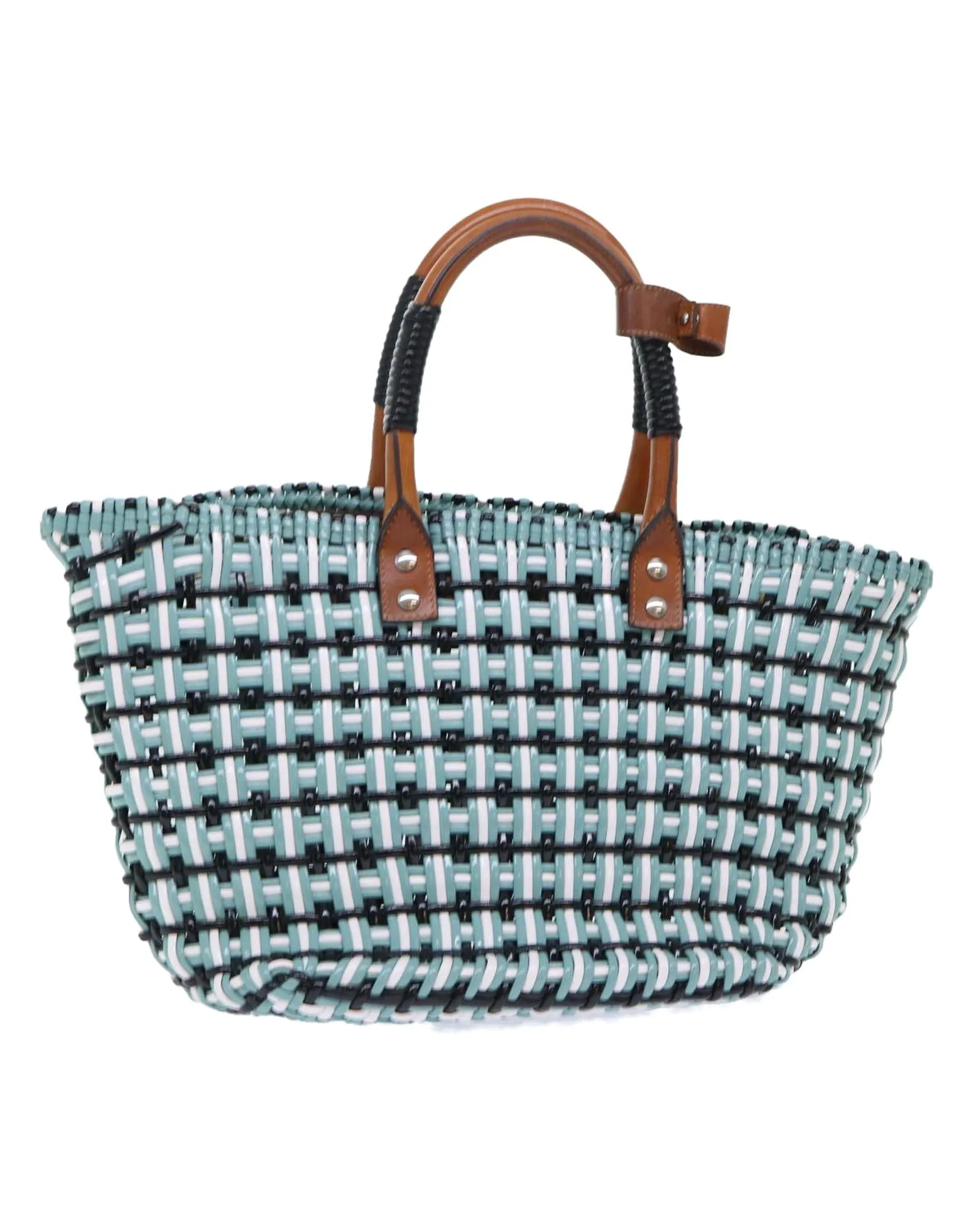 Leather Tote Bag with Powanie Accessory