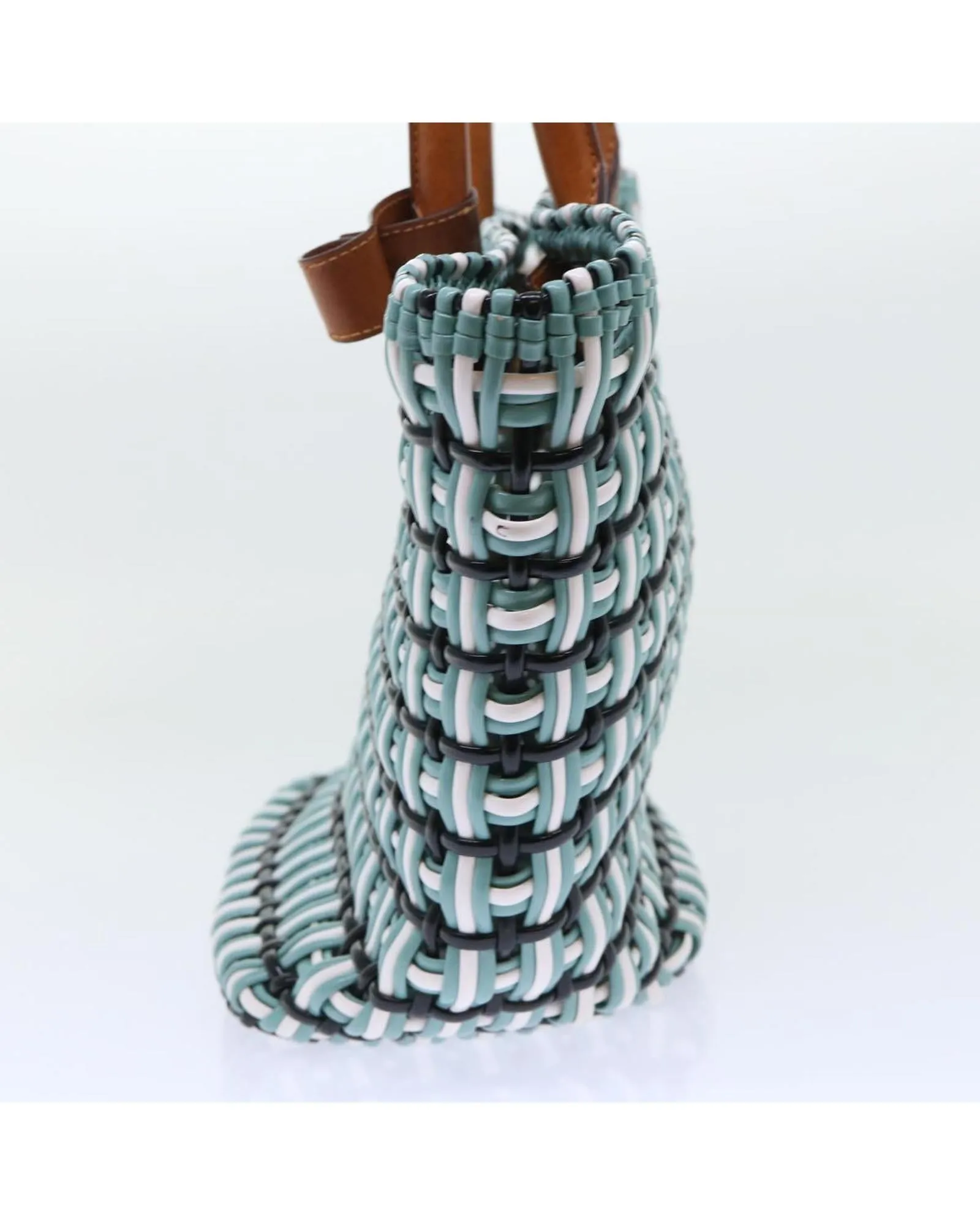 Leather Tote Bag with Powanie Accessory