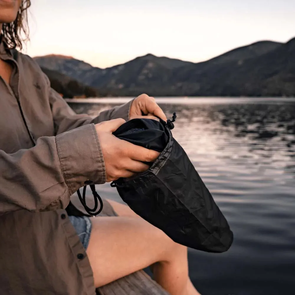 Matador Droplet Water-Resistant Stuff Sack in Black Color