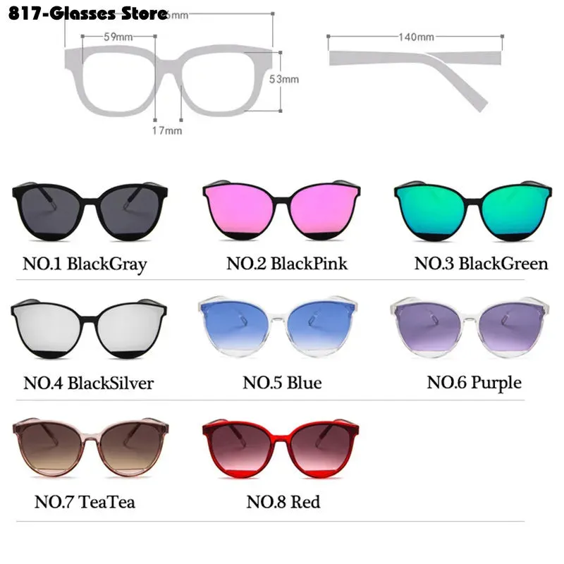 New Fashion Sunglasses Women Classic UV400 Eyewear Vintage Luxury Design Gafas De Sol Солнцезащитные Очки