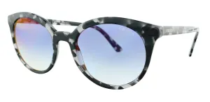 Prada 0PR 02XS 510725 Heritage Grey Havana Round Sunglasses
