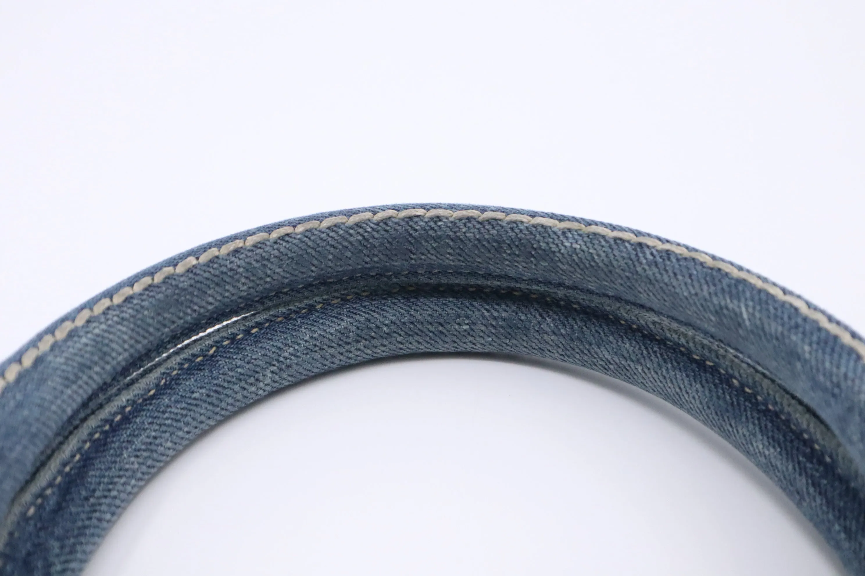 Prada 2-Way Bag in Blue Denim Canvas