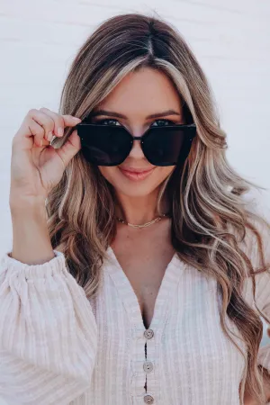 Radiant Square Sunglasses - Black