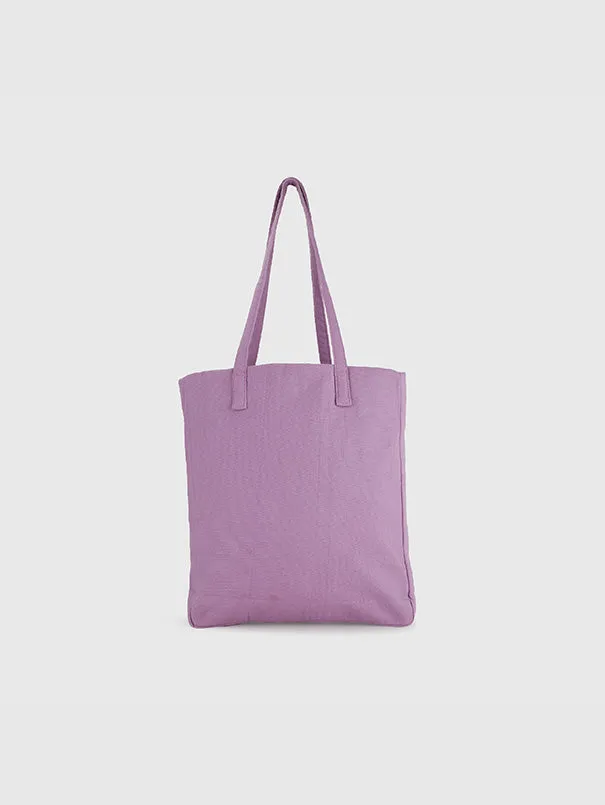 Raina Purple Tote Bag